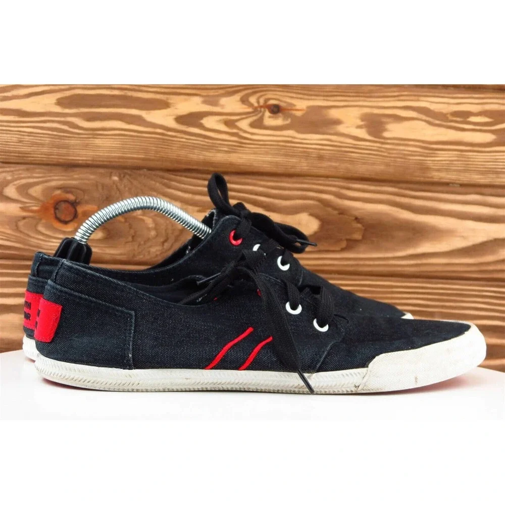 North‎ Star Shoes Size 9 M Black Fashion Sneakers Fabric Men 8516023
